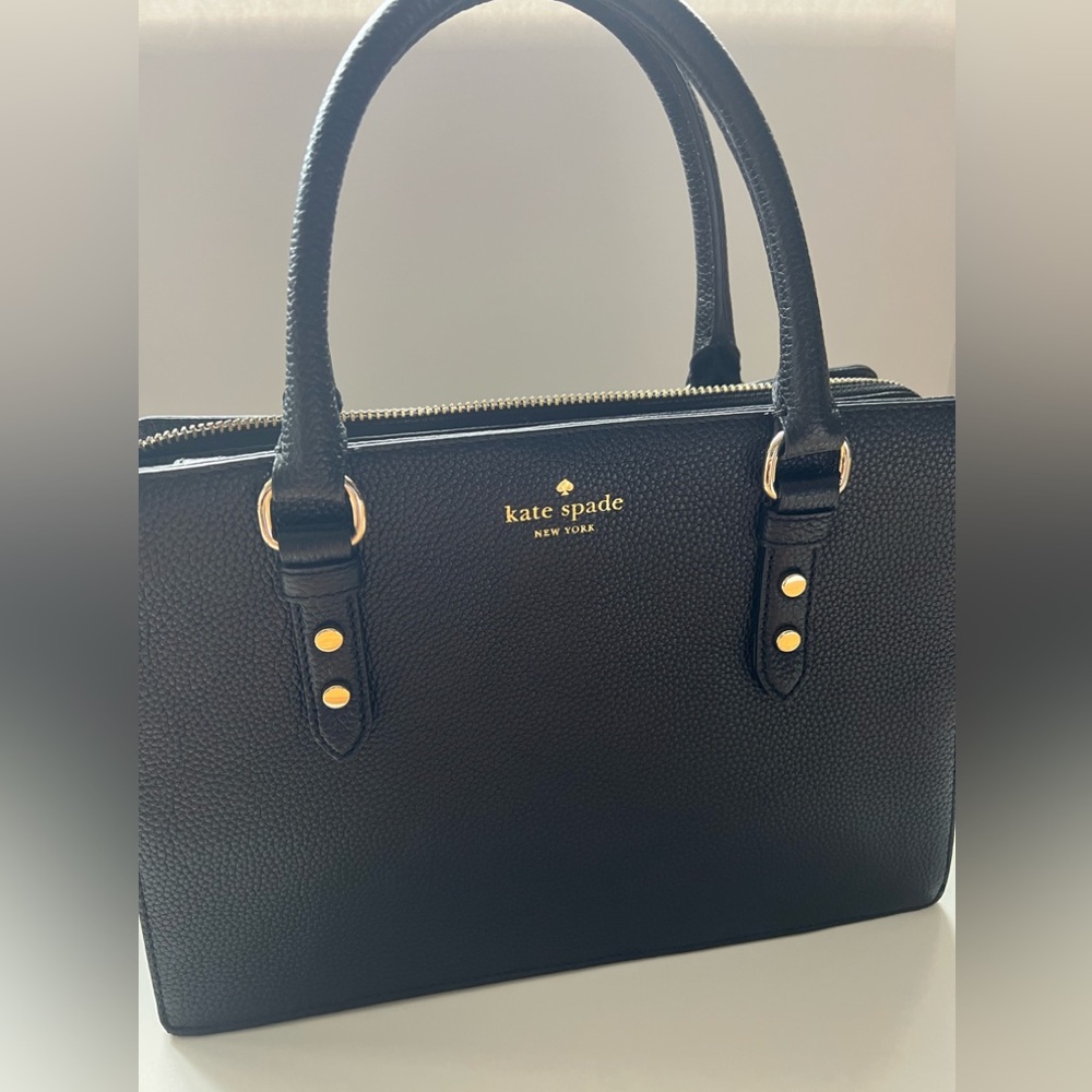 KATE SPADE Medium Satchel Handbag/Crossbody Bag/Black